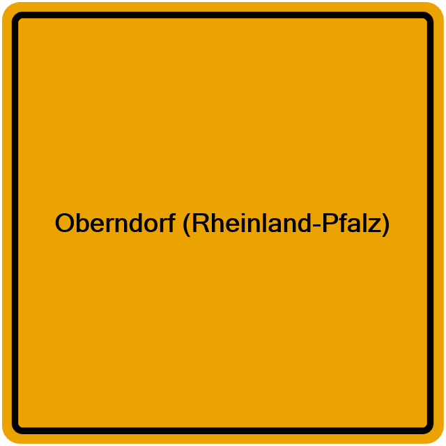 Einwohnermeldeamt24 Oberndorf (Rheinland-Pfalz)